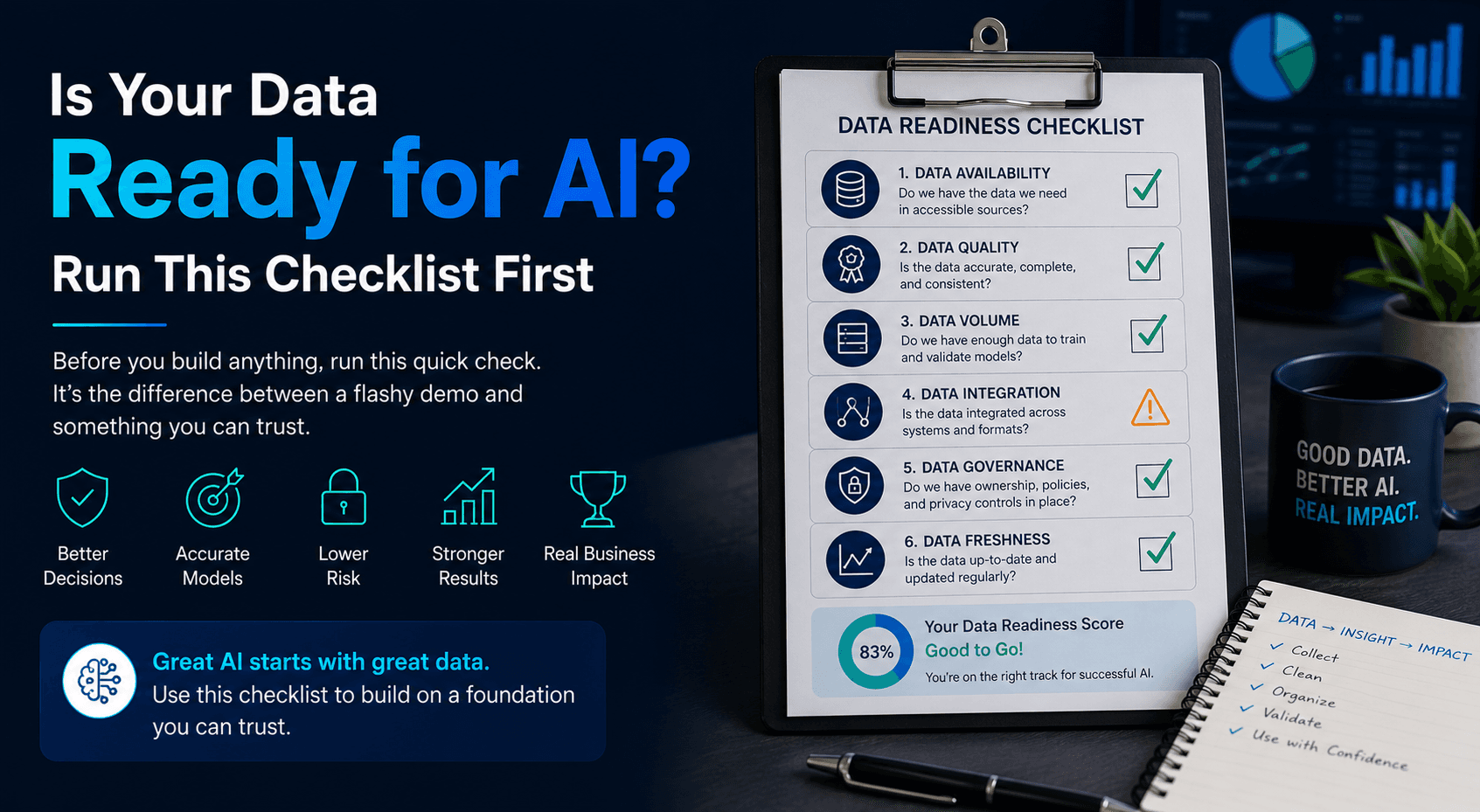 Is your data ready for AI? Run this checklist first